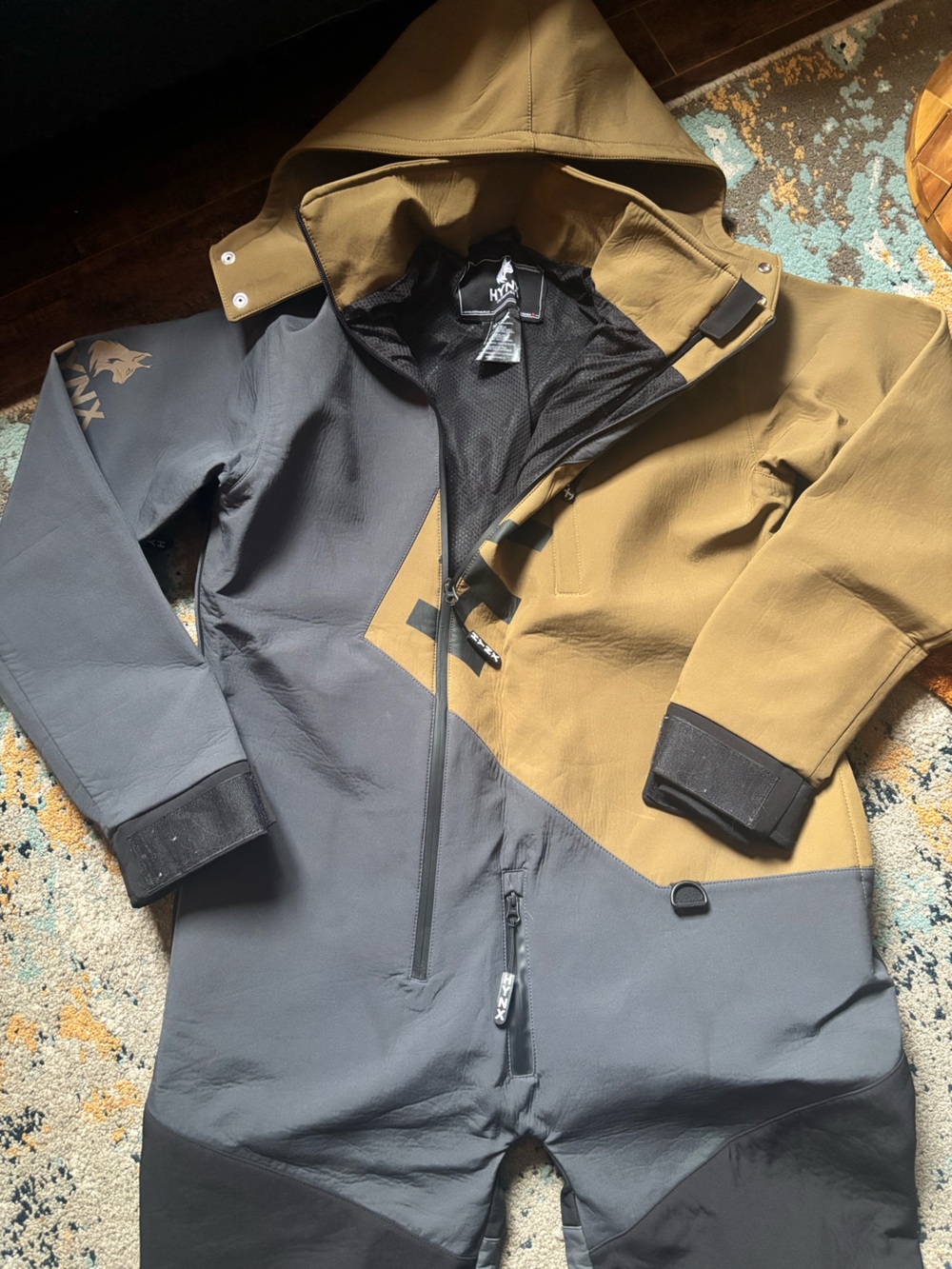 Men's Olive & Charcoal HYNX Mono-Suit